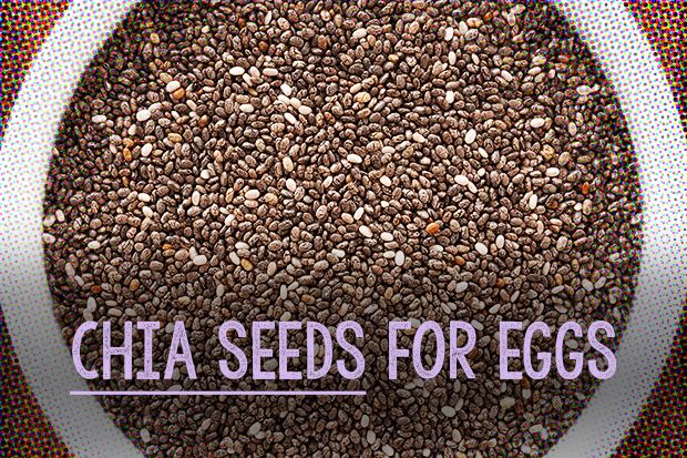 Chia Seeds for Eggs