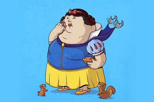 See What Happens When Your Favorite Comic Characters Eat Junk Food |  TakePart